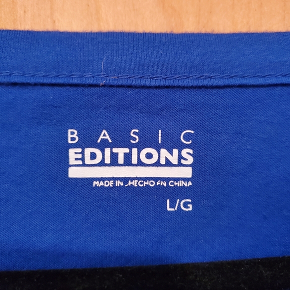 📷🔴 Basic Editions Wide Neck 3/4 Sleeve - Picture 2 of 4